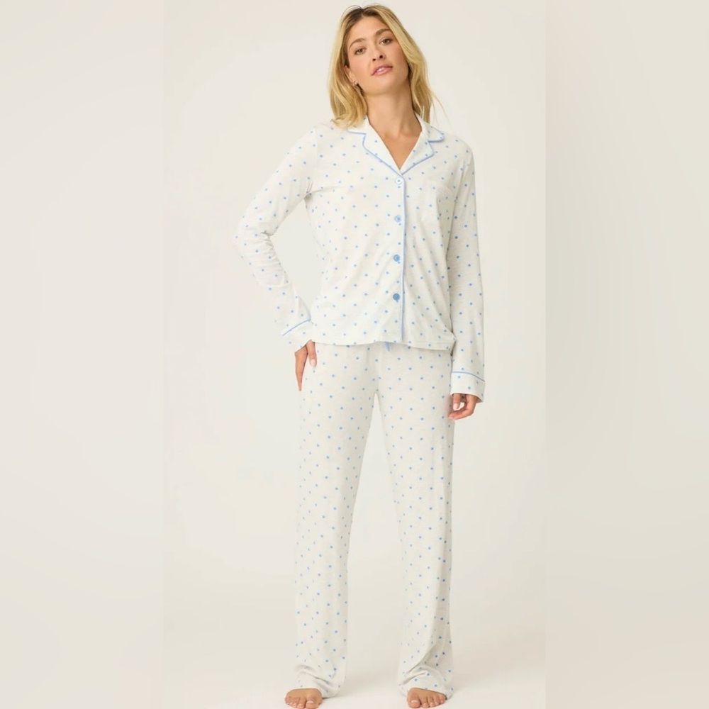 PJ Salvage New Lady Luck Polka Dot Modal PJ Set - Picture 2 of 7